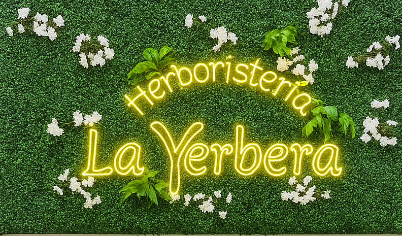 herboristería muebles rótulos a medida