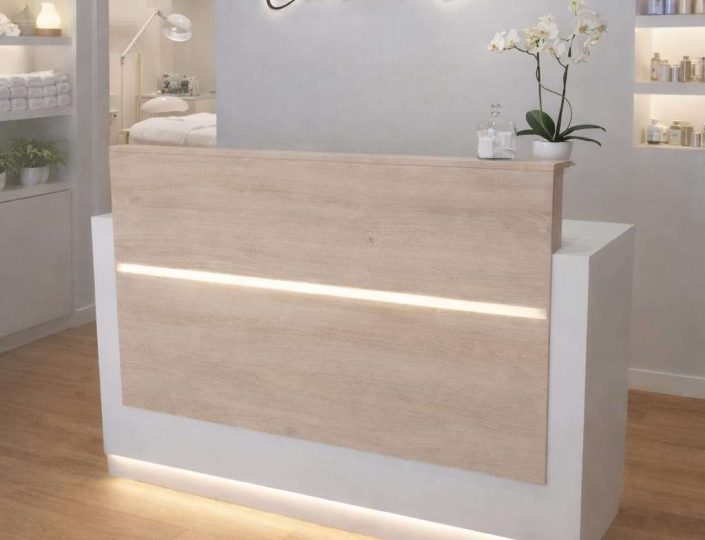 mostrador centro estetica