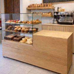 mostrador vitrtina pasteleria panaderia