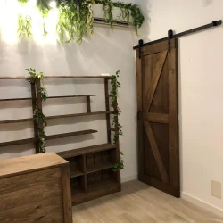 puerta corredera tienda