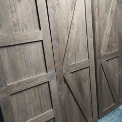 puerta granero ecologica
